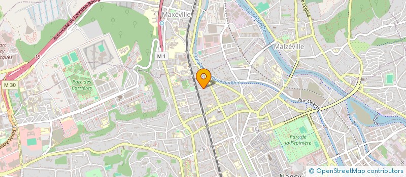 localisation de l'entreprise SCI JOE DES TROIS MAISON  NANCY