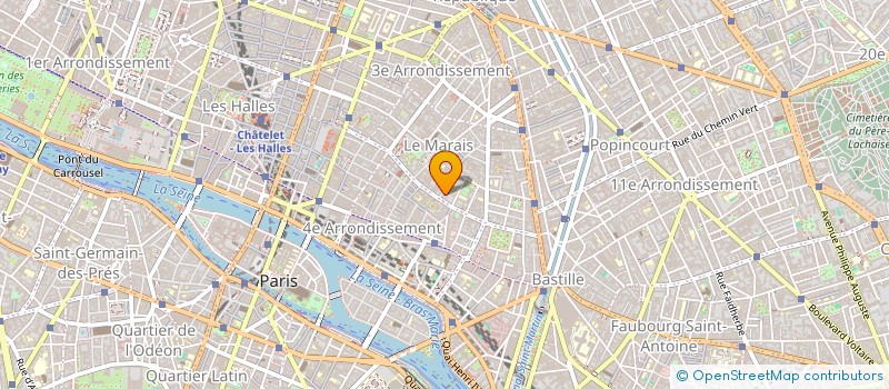 localisation de l'entreprise SCI JOED  PARIS