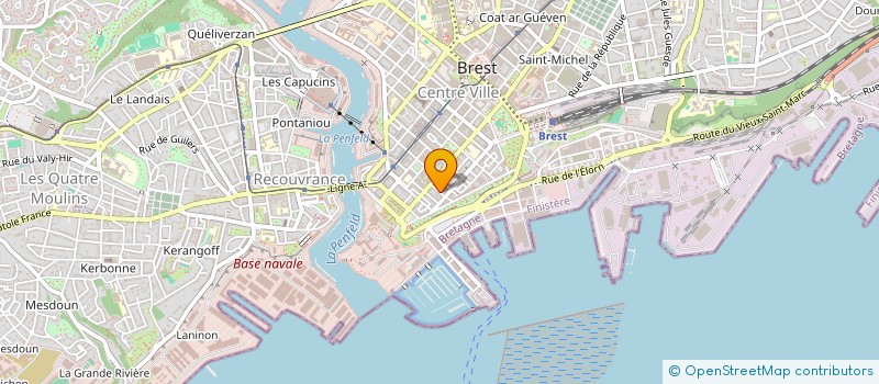 localisation de l'entreprise SCI JOELA à BREST