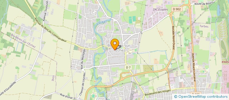 localisation de l'entreprise SCI JOELLE  BORDERES-SUR-L'ECHEZ