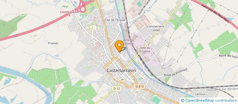 localisation de l'entreprise SCI JOEMATH  CASTELSARRASIN