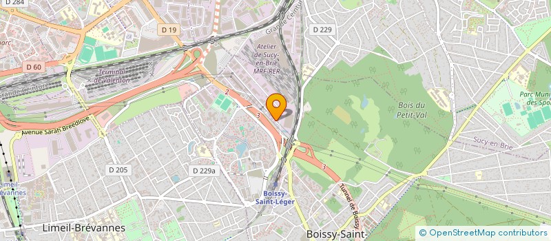localisation de l'entreprise SCI JOFANNE à BOISSY-SAINT-LEGER