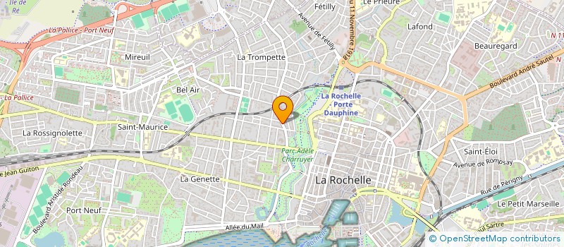 localisation de l'entreprise SCI JOFFR'IMMO  LA ROCHELLE