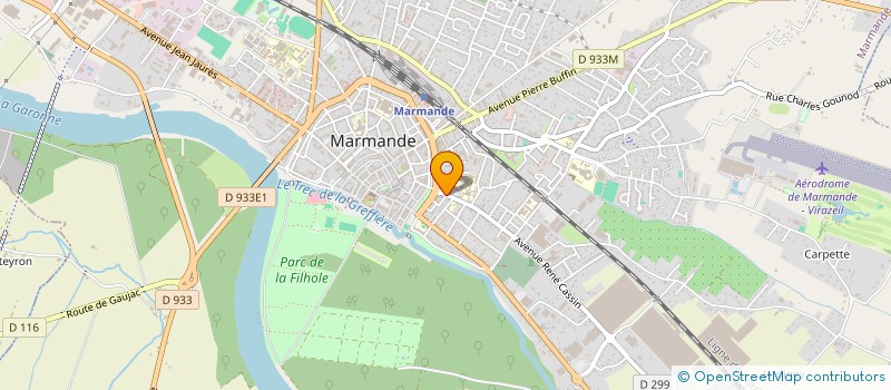 localisation de l'entreprise SCI JOFFRE  MARMANDE