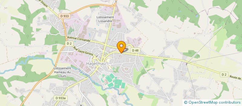 localisation de l'entreprise SCI JOFFRE  LEOGNAN