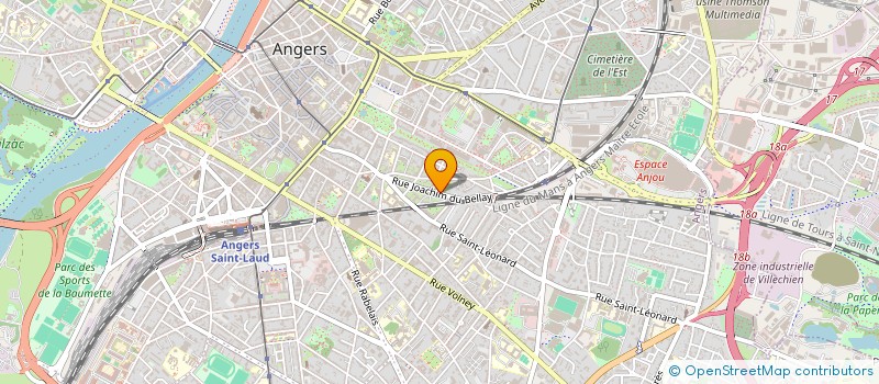 localisation de l'entreprise SCI JOFFRE à ANGERS
