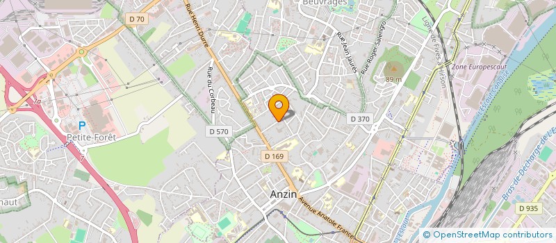 localisation de l'entreprise SCI JOFFRE  ANZIN