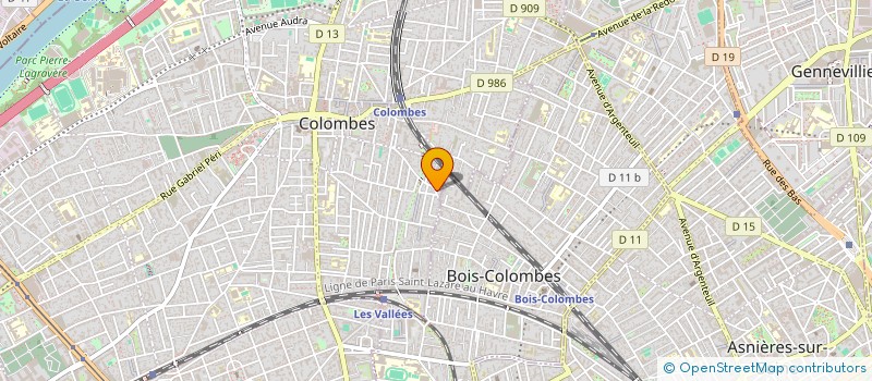 localisation de l'entreprise SCI JOFFRE MAREUIL à COLOMBES