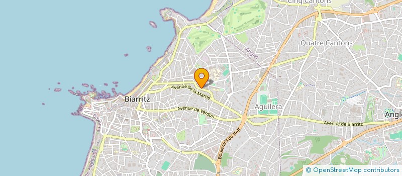 localisation de l'entreprise SCI JOFFRE NATHALIE à BIARRITZ