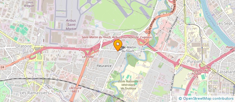 localisation de l'entreprise SCI JOFRA à TOULOUSE