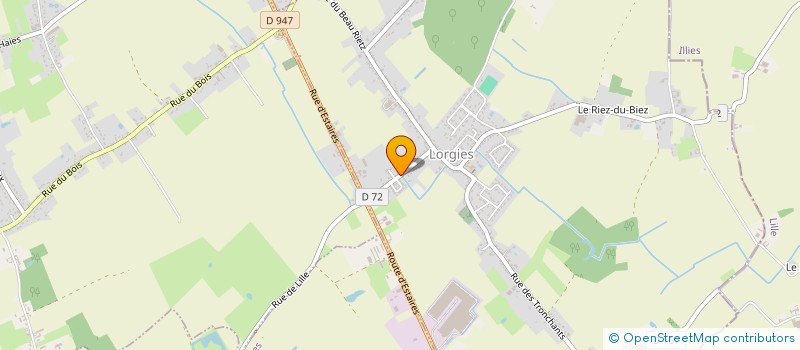 localisation de l'entreprise SCI JOFRAM  LORGIES