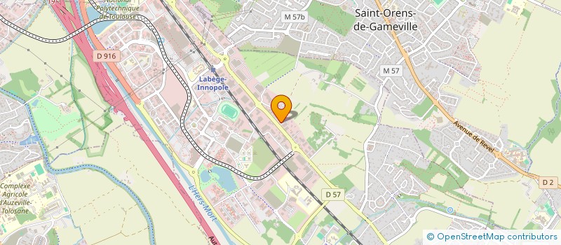 localisation de l'entreprise SCI JOFRAN  SAINT-ORENS-DE-GAMEVILLE