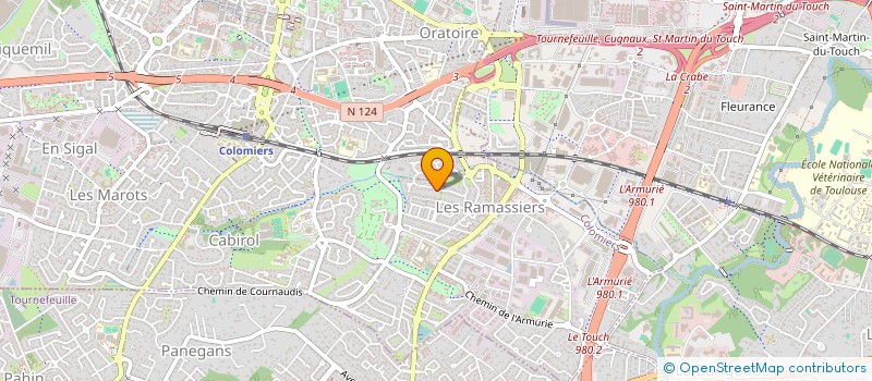 localisation de l'entreprise SCI JOFRAN à COLOMIERS