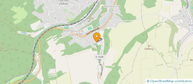 localisation de l'entreprise SCI JOFRED à HOMBOURG-HAUT