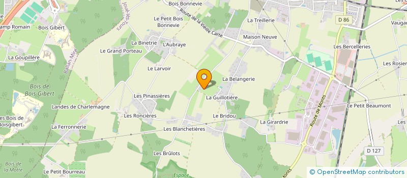localisation de l'entreprise SCI JOGAR à JOUE-LES-TOURS