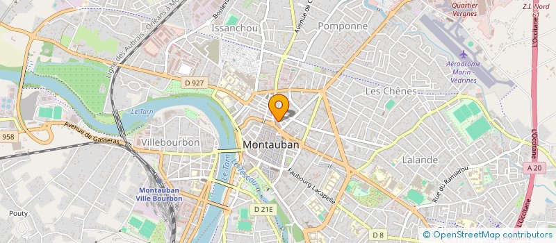 localisation de l'entreprise SCI JOGER  MONTAUBAN