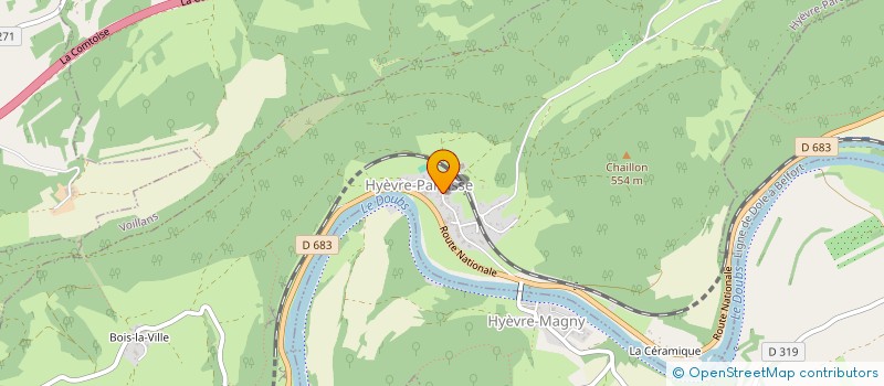 localisation de l'entreprise SCI JOHAN  VERNE