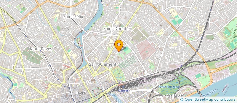 localisation de l'entreprise SCI JOHAN à NANTES