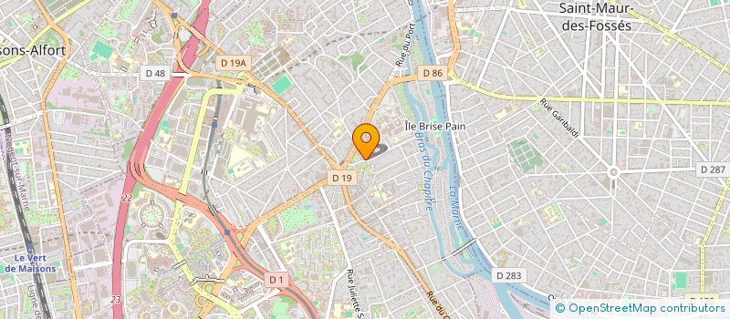 localisation de l'entreprise SCI JOHAN à CRETEIL