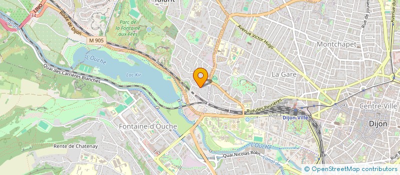 localisation de l'entreprise SCI JOHANA  TALANT