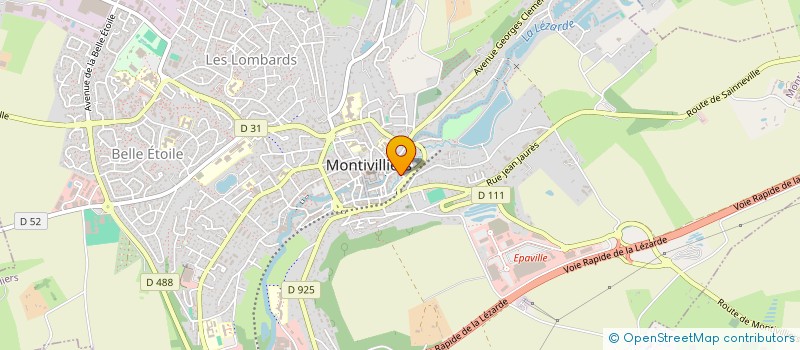 localisation de l'entreprise SCI JOHANAIS  MONTIVILLIERS