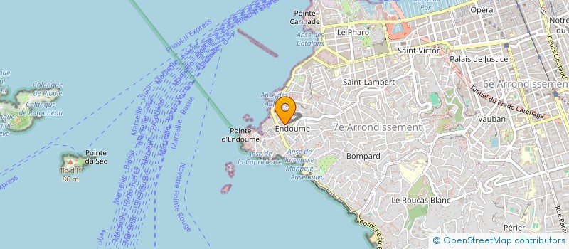localisation de l'entreprise SCI JOHANN à MARSEILLE