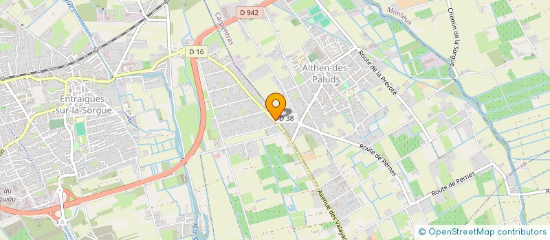 localisation de l'entreprise SCI JOHANN STEPHANIE  ENTRAIGUES-SUR-LA-SORGUE