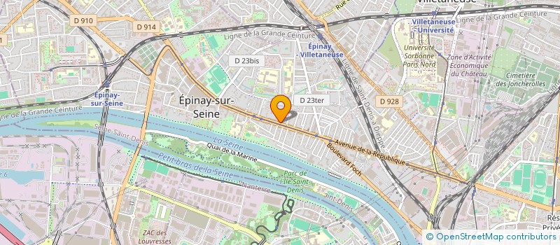 localisation de l'entreprise SCI JOHANNA à EPINAY-SUR-SEINE