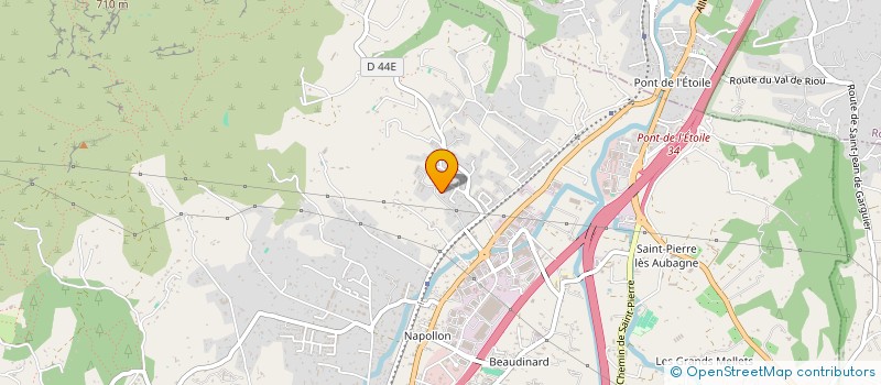 localisation de l'entreprise SCI JOHANNA à AUBAGNE