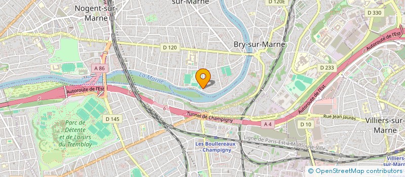 localisation de l'entreprise SCI JOHANNA ET DAVID à LE PERREUX-SUR-MARNE