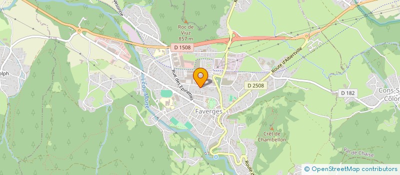 localisation de l'entreprise SCI JOHN  FAVERGES-SEYTHENEX