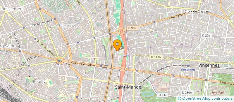 localisation de l'entreprise SCI JOHN KOS  PARIS