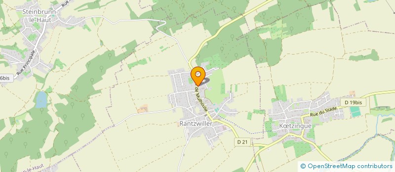 localisation de l'entreprise SCI JOHNSTONE  RANTZWILLER