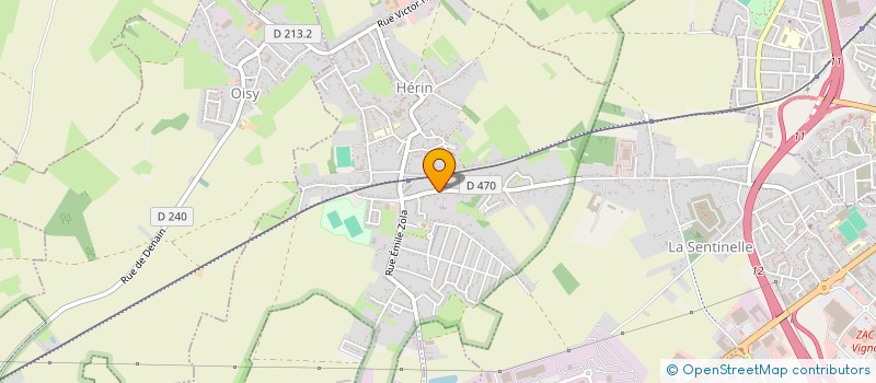 localisation de l'entreprise SCI JOIGNEAUX IMMO  HERIN