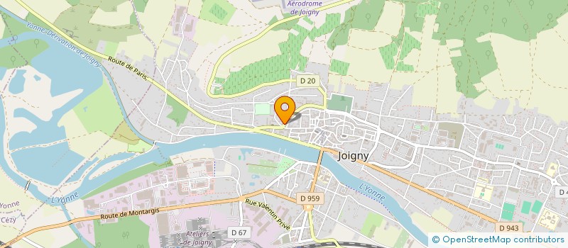 localisation de l'entreprise SCI JOIGNY-LAVAL à JOIGNY