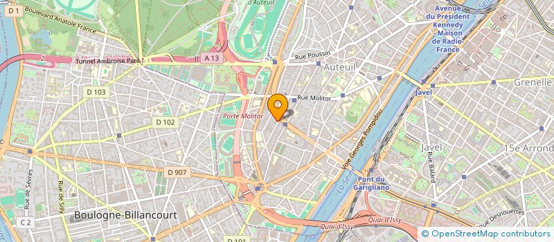 localisation de l'entreprise SCI JOINVI à PARIS