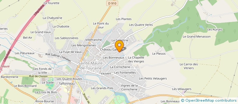 localisation de l'entreprise SCI JOJ IMMO  SAINTE-MAURE-DE-TOURAINE