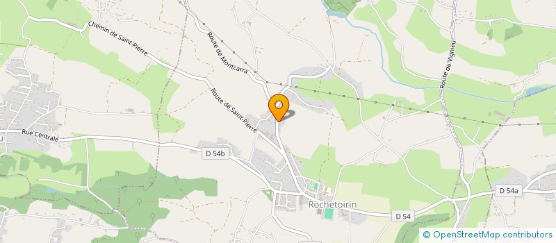 localisation de l'entreprise SCI JOJO  ROCHETOIRIN