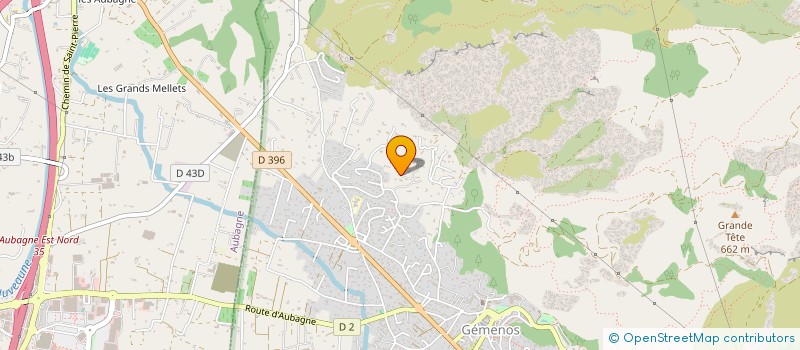 localisation de l'entreprise SCI JOJO  GEMENOS