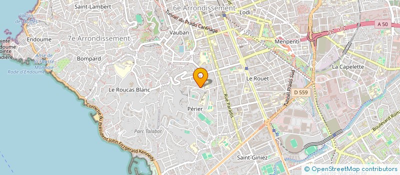 localisation de l'entreprise SCI JOJOR à MARSEILLE