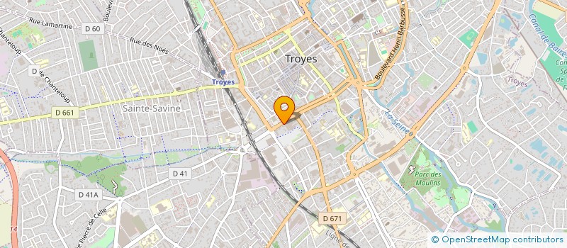 localisation de l'entreprise SCI JOJOR à TROYES