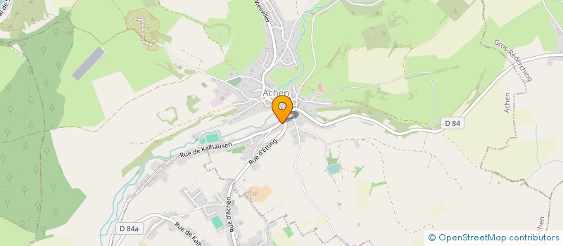 localisation de l'entreprise SCI JOJUL  ETTING