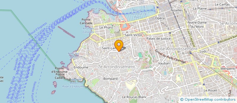 localisation de l'entreprise SCI JOKANDY à MARSEILLE