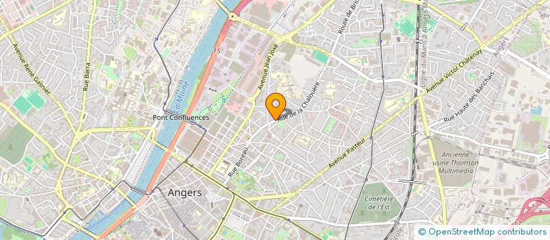localisation de l'entreprise SCI JOKANI à ANGERS