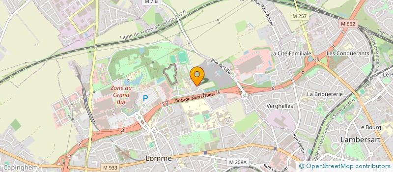 localisation de l'entreprise SCI JOKARAM à LILLE