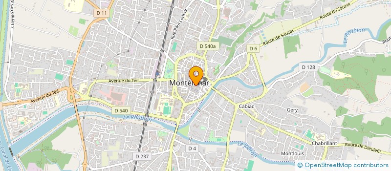localisation de l'entreprise SCI JOKER à MONTELIMAR