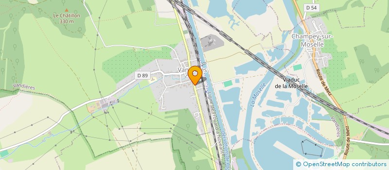 localisation de l'entreprise SCI JOKER  VANDIERES