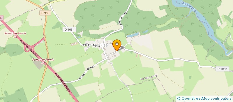 localisation de l'entreprise SCI JOKERO  LE VAL-LARREY