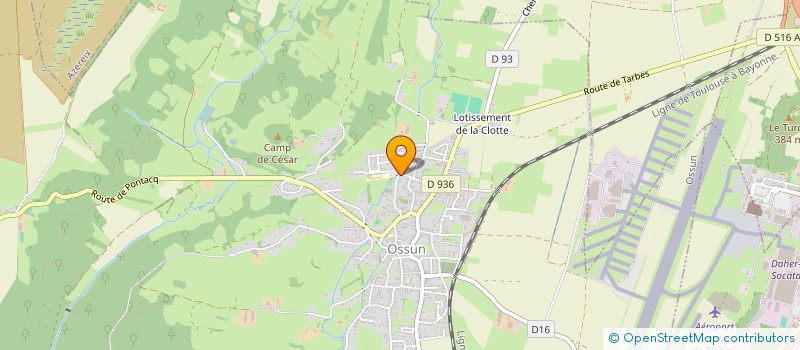 localisation de l'entreprise SCI JOKOA  OSSUN