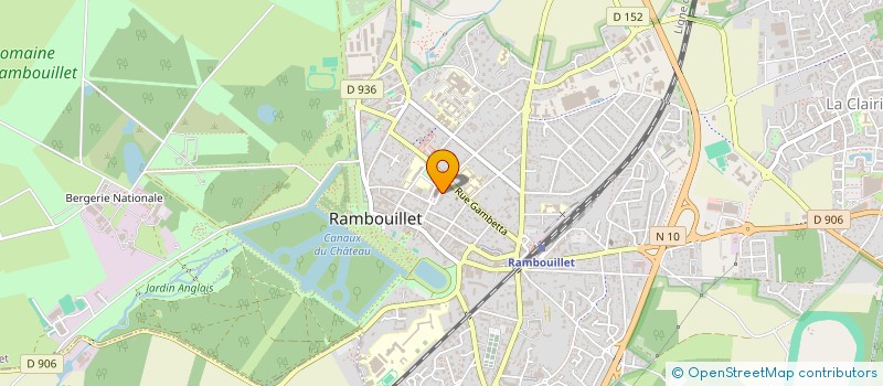 localisation de l'entreprise SCI JOLAJA  RAMBOUILLET